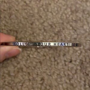 “Follow Your Heart” bracelet